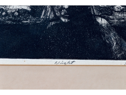 Signed Ron K. “Night” Ltd. Ed. Print