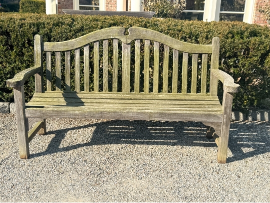 Smith & Hawken Teak Bench (1 Of 2)