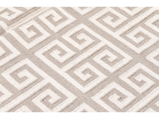 Hand Woven Wool 'Urban Bungalow' Carpet, 8' X 5', New