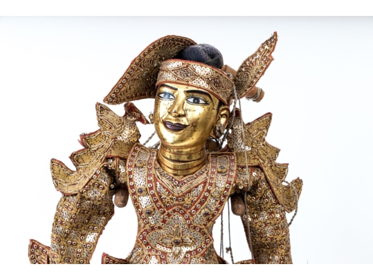 Impressive Burmese Marionette Doll