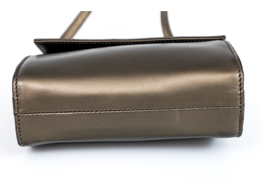 Gucci Darling Bronze Metallic Tiny Top Handle Bag