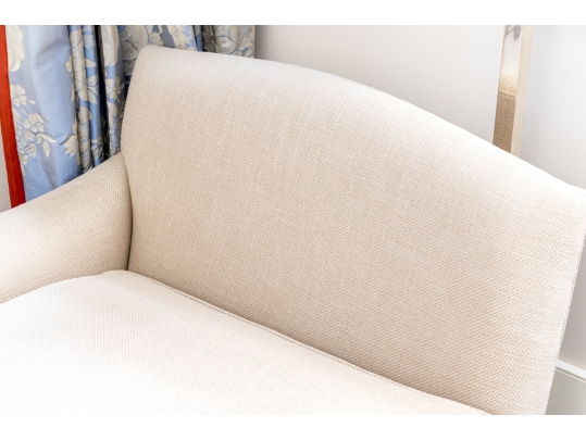 Custom Upholstered Down Filled Right Arm Chaise Lounge