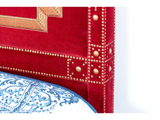 Queen Sized Custom Upholstered Headboard