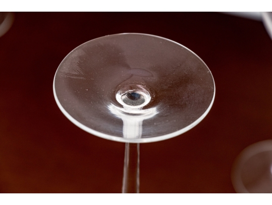 Forty-Five Piece Set Of Crystal Drinkware, Probably Orrefors 