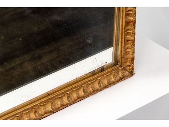 19th Century Carved And Giltwood Mirror