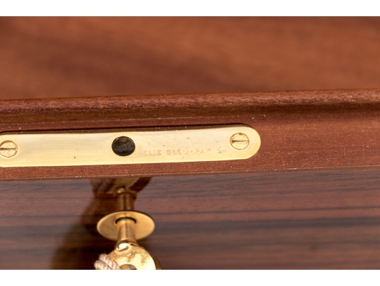 Elie Bleu Paris Mahogany Veneered Humidor