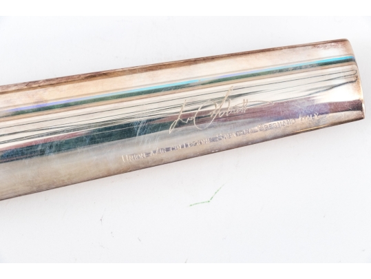 Vintage Italian Lino Sabattini Silverplated Salad Servers