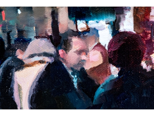 Jeff Jamison (American [SC], B. 1958) “Somewhere In The City” Oil On Canvas, 2018