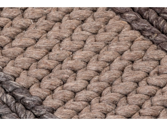 Hand Woven Felted Wool Shelton Casco Carpet, 7'-10