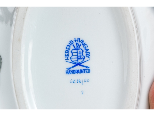 Herend Hungary Hand-Painted Porcelain 7