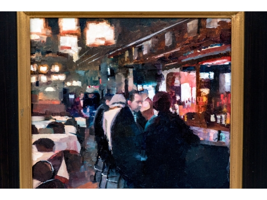 Jeff Jamison (American [SC], B. 1958) “Somewhere In The City” Oil On Canvas, 2018