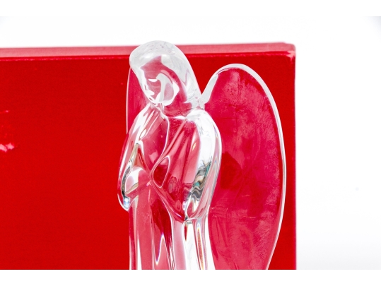 Baccarat Angel Figure, Boxed