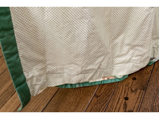 Pair Of Long Luxurious Custom Curtains