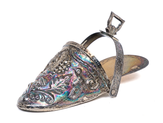 Peru 925 Silver Slipper 4.59 Troy Ozs.