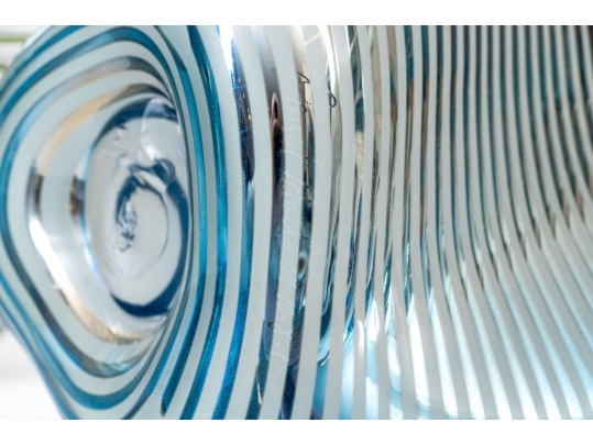 Daniel Read (American [RI], 20th C.) Pair Of Signed Art Glass Vases