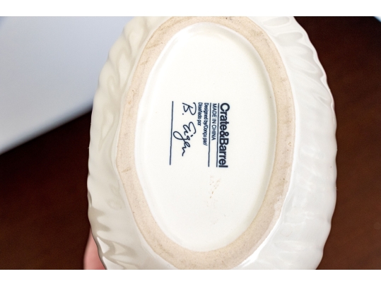 Three Ceramic Serving Wares Including Williams-Sonoma And Crate & Barrel