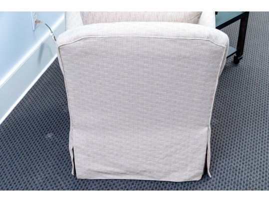 Single Custom Upholstered Accent Armchair