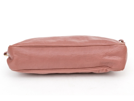 Louis Vuitton Rose Cuir Boudoir Pochette, With Dust Bag