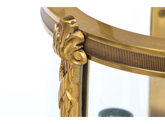 Quality Brass Three Light Cieling Mounted Chandlier