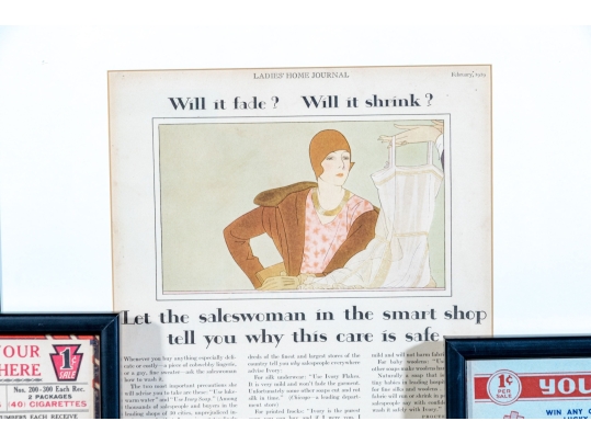 Collection Of Five Framed Works