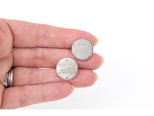 Cartier Sterling Silver Round 