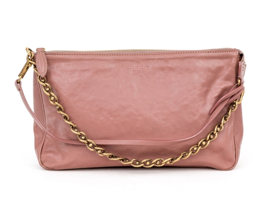 Louis Vuitton Rose Cuir Boudoir Pochette, With Dust Bag