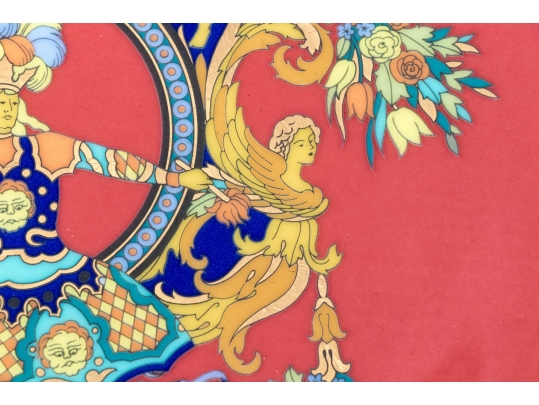 Seventeen Piece Set Of Versace Le Roy Soleil China Serving Wares