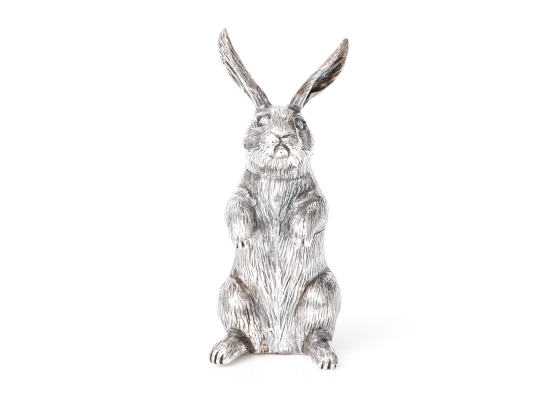Buccellati Sterling Silver Miniature Adorable Standing Bunny Rabbit