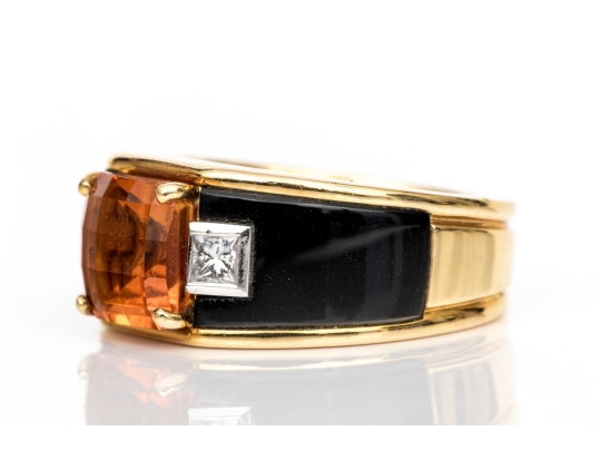 Michael Bondanza 18k And Platinum 