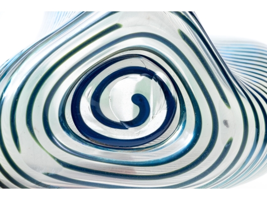 Daniel Read (American [RI], 20th C.) Pair Of Signed Art Glass Vases