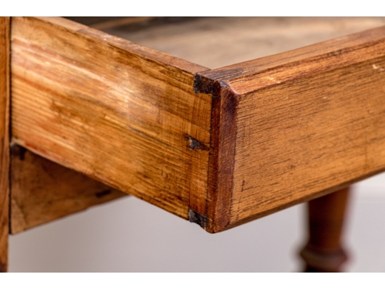 Pine Two Drawer Console Cabinet