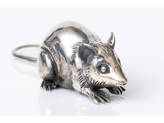 Buccellati Sterling Silver Miniature Endearing Mouse