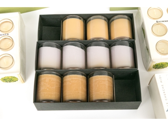 Premium Lot Of Assorted Candles And Votives