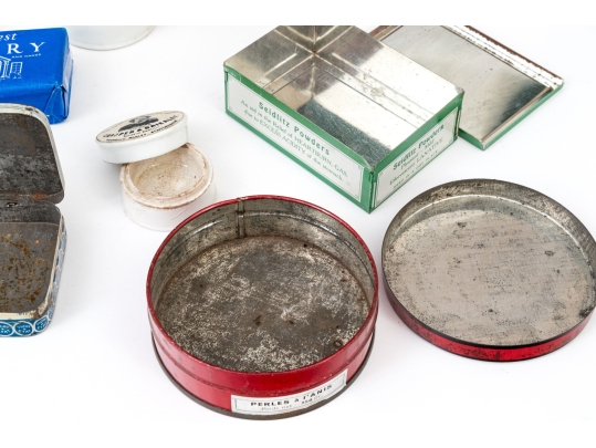 Eleven Vintage Vanity Items