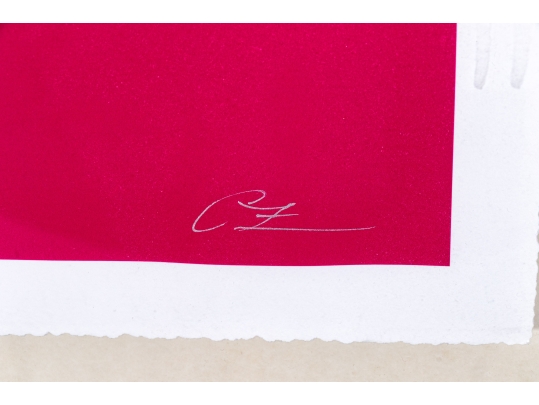 Zou Cao Ltd Ed Screen Print Marilyn Monroe