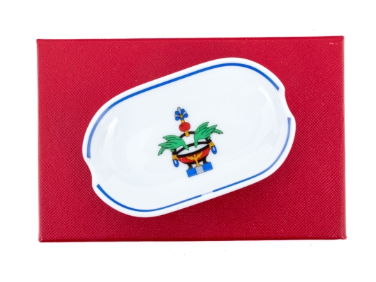 Cartier La Maison Elegant Venitienne Limoges Mini Cigar Ashtray, Boxed 