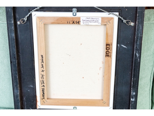 Jeff Jamison (American [SC], B. 1958) “Somewhere In The City” Oil On Canvas, 2018