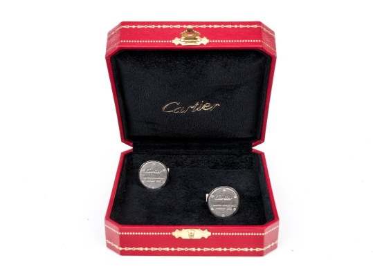 Cartier Sterling Silver Round 