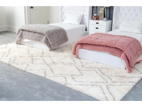 Goodweave Certified Restoration Hardware Teen Rug Wool, 12’ X 9’-2”