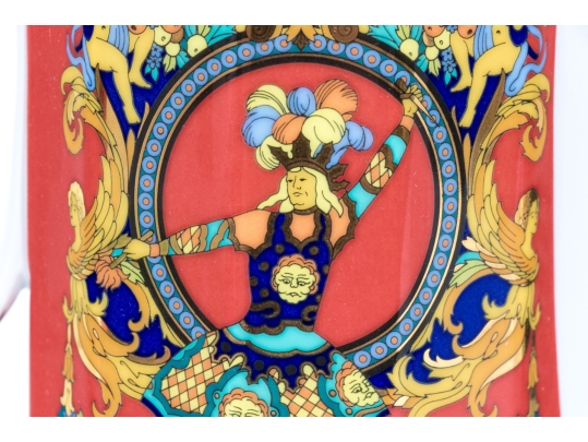 Seventeen Piece Set Of Versace Le Roy Soleil China Serving Wares