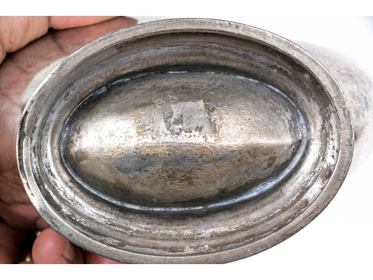 Collection Of Four Shell Form Silverplate Table Wares