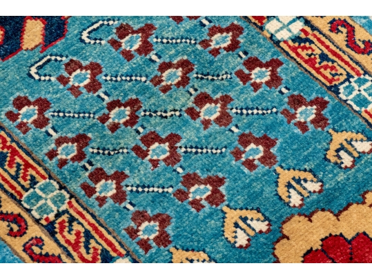 PREMIUM HAND KNOTTED SILKY WOOL PAKISTAN CARPET, 9'-7
