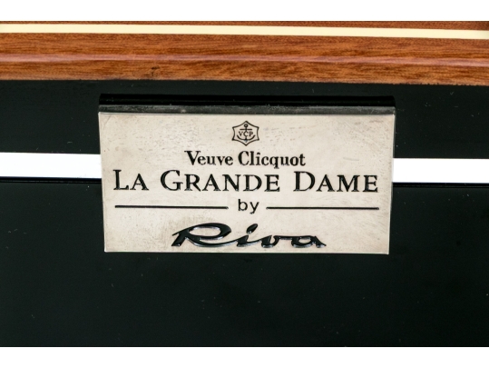 Vintage Veuve Cliquot La Grande Dame Lacquered Presentation Box By Riva