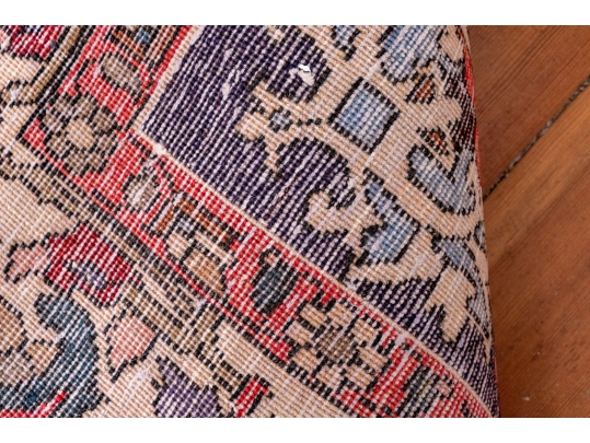 Hand-knotted Wool Carpet, 9'-8 1/2