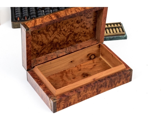 Desk Collection Including Two Abacus