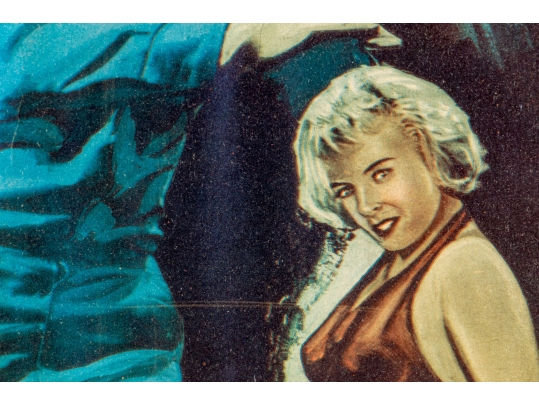 Collection Of Seven 1930's Stamford Theatre Movie Posters And  A 1953 Movie Poster
