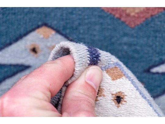 Fun Pictorial Animal Motif Hand-Knotted Wool Kilim, 5’-1/2” X 3’-10