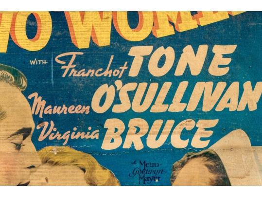 Collection Of Seven 1930's Stamford Theatre Movie Posters And  A 1953 Movie Poster