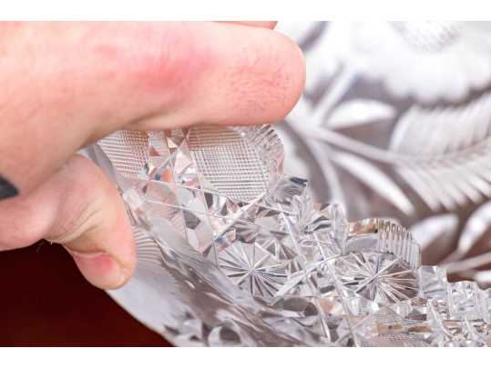 Collection Of ABC Glass Serving Wares