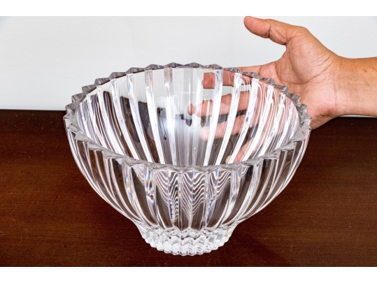Elegant Waterford Marquis Crystal Footed Center Bowl